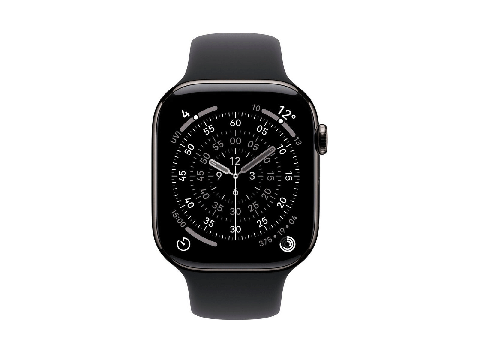 Apple Watch Series 11 5G 46mm Titanium Slate Sport Band