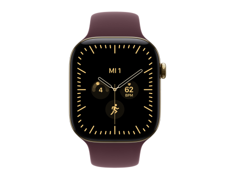 Apple Watch Series 12 Titangehäuse 46mm (GPS + Cellular) mit Gummi oder Textil Armband
