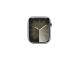 Apple Watch Series 9 Edelstahlgehäuse 41mm (GPS + Cellular) Gummi Armband