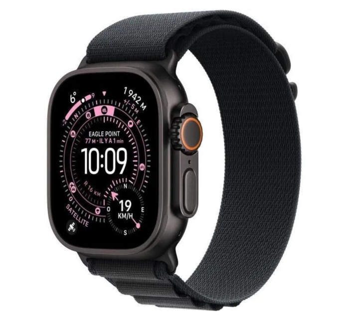 Apple Watch Ultra 3 Titanium Black Alpine Loop Black M