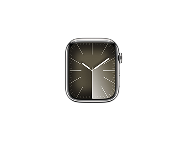 Apple Watch Series 9 Edelstahlgehäuse 41mm (GPS + Cellular) Edelstahl Armband